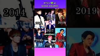 TAEHYUNG 💚🏆 Wins Fans Choice at 2024MAMA BTSV youtubeshorts shorts [upl. by Alsi252]