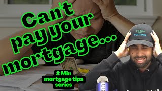 Options if you can pay your mortgage Forbearance loan modifications etc explained [upl. by Strickman]