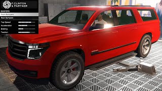 GTA 5  DLC Vehicle Customization  Declasse Granger 3600LX Chevy Suburban [upl. by Ridinger805]