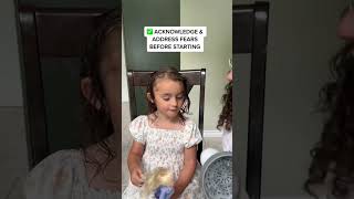 Wavy hair kids hair routine tips [upl. by Enitsua]