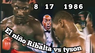 Mike Tyson vs El niño Ribalta Battle of Contender tyson ribalta highlights [upl. by Oneg]