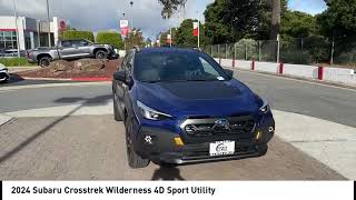 SantaCruz Subaru Dealer Dealership Guarantee 2024 Subaru Crosstrek Blue Wilderness 4D Sport Utilit [upl. by Assiled]