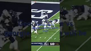 Georgia state vs Georgia southern rivalry game [upl. by Diego]