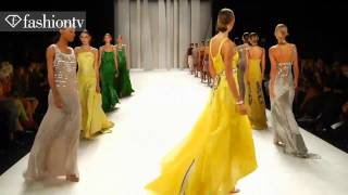 Carolina Herrera Runway Show New York Fashion Week Spring 2012 NYFW ft Karlie Kloss  FashionTV FTV [upl. by Finley]