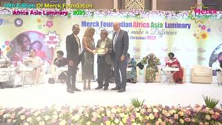 Merck Foundation CEO acknowledges Tata Memorial Centre [upl. by Bernhard]