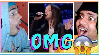 Daneliya Tuleshova Sings quotTears of Goldquot By Faouzia  AGT First Audition FIRST REACTION [upl. by Enilec650]