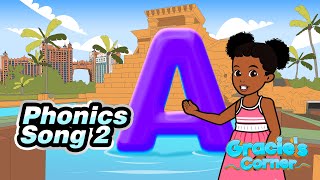 Phonics Song 2 Pure Letter Sounds  Learning with Gracie’s Corner  Kids Songs  Nursery Rhymes [upl. by Sacul]