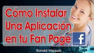 Como Instalar Aplicaciones en Facebook [upl. by Mcconnell838]