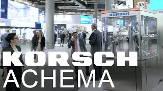 KORSCH at ACHEMA 2024 [upl. by Atenik]