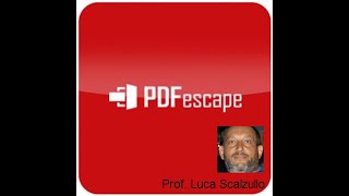 PDF ESCAPE  COME CREARE UN PDF EDITABILE [upl. by Aropizt]