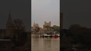 Rochester Castle kent Uk city youtubeshorts kent travel england touristattraction Castle [upl. by Swetlana849]