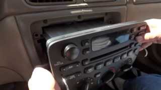 Quick Removal Ford Factory Stereo CD Player with Removal Tool [upl. by Michella118]