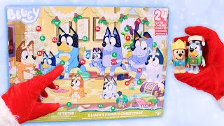 💙 Abrimos el calendario de Adviento de BLUEY y su familia 💙🐶🎁 [upl. by Botsford307]