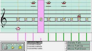 Mario Paint Composer  Cackletta Battle MB SSS [upl. by Ninazan]