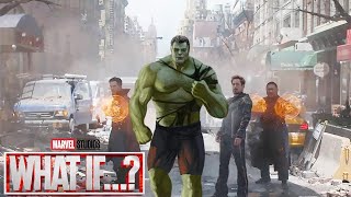 Marvel what if bruce banner becomes hulk in infinity war explained in hindi [upl. by Mont]