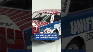 Preview MCG Volvo 142 No5 and No29 Rally WM 1000 Lakes Rally 1973 Scale 118 [upl. by Hceicjow]