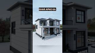 14x40 house design  2530 house design shorts ytshorts house [upl. by Lleynad794]