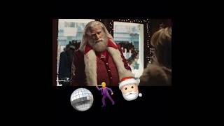 John Travolta’s new Capital One SantaStaying Alive commercial is 🔥🔥 beegees christmas [upl. by Anidnamra]