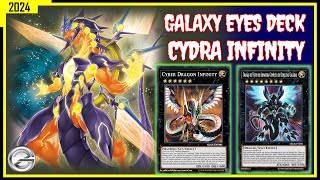 GALAXY EYES DECK WITH CYBER DRAGON INFINITY  PC Gameplay OCTOBER 2024  Yugioh Duel Links [upl. by Tillie]