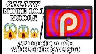 Samsung Galaxy Note 101 Android 9 Nasıl Yüklenir l Samsung Note 101 N8005N8000N8010N8013N8020 [upl. by Alyag]