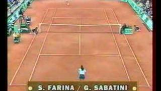 Sabatini Farina French Open 1994 [upl. by Ragas753]