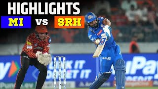 🔴LIVE MI vs SRH Highlights  Mumbai Indians Vs Sunrisers Hyderabad Highlights  IPL 2024 Highlights [upl. by Flory]