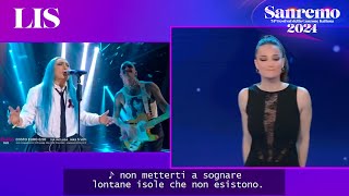 LIS Sanremo 2024  Loredana Bertè con Venerus canta ‘Ragazzo mio’ [upl. by Hsaka]