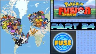 Pokemon Fusion Generator  24  World Map Fusions [upl. by Corty]