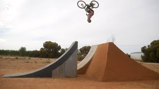 Sending a Backflip on My Dirt Jumps [upl. by Salokkin315]