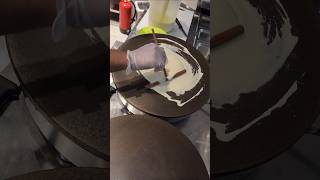 Crepe making skills shortvideo crepe making skills decor shorts [upl. by Zerdna726]