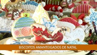 BISCOITOS AMANTEIGADOS DE NATAL [upl. by Maren]