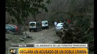 Asesinato de turistas francesas amplía declaración un acusado  Telefe Noticias [upl. by Araid151]