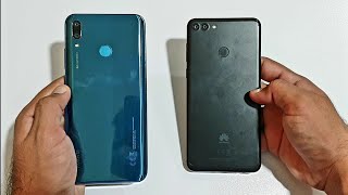 Huawei Y9 2019 vs Huawei Y9 2018  Speed Test 4K [upl. by Jonina]