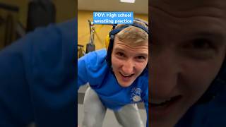 POV High School Wrestling Practice [upl. by Shaylynn]