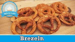 Brezeln selber machen  einfaches Rezept 🤤 [upl. by Acinorehs]