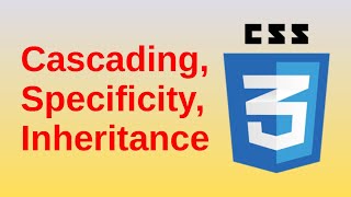 Cascading specificity and inheritance  Basic CSS3 Fast [upl. by Micaela863]