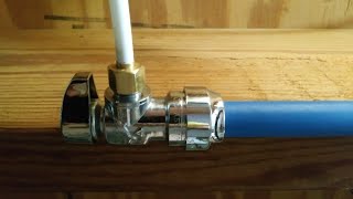 how to install a fridge water line [upl. by Aesoh]