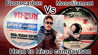 Monofilament Leader versus Fluorocarbon Leaderمقارنة خيط المونو وخيط الفلوروكاربون [upl. by Emelen441]