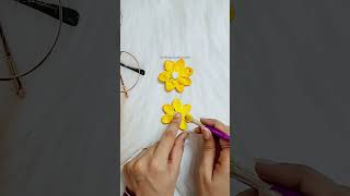 Easy Sunflower Keychain using Fevicryl Mouldit DIY Gift Ideas DIY Clay Crafts shorts diy fun [upl. by Siouxie]