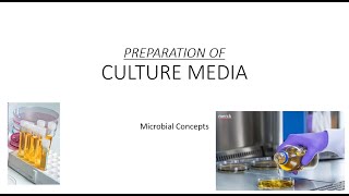 Preparation of culture media  Microbiology basics  First year [upl. by Agueda]