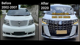 Project 15 Alphard 2003 anh10 upgrade facelift 2020 modelista style [upl. by Avron]