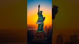 Lady Libertys Secret statue statueofliberty history historyfacts factsyoudidntknow short [upl. by Ellened]