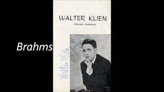 Brahms Pianoconcerto 2 1mov A  Walter Klien [upl. by Mayhs]