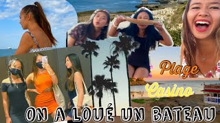 Vacances sur la côte ouest entre potes 🌴 VLOG Airbnb Bâteau Casino [upl. by Brezin]