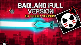 Badland Full Version Fixed in 22 By Music Sounds 2 Coins  Geometry Dash 22 [upl. by Doak770]