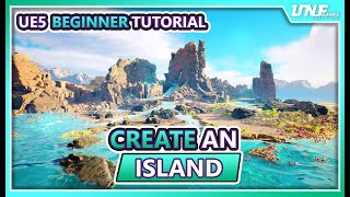 Unreal Engine 5 Environment Tutorial for Beginners  Creating an Island [upl. by Nancy339]