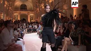 Alexandre Vauthier wows with sophisticated sensuality for fall winter couture collection [upl. by Claudie]