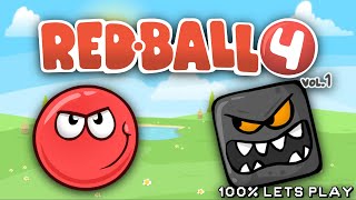 Red Ball 4 vol 1  100 Lets Play [upl. by Heaps]