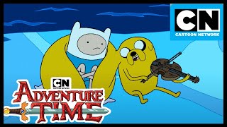 FINN AND JAKE ADVENTURES COMPILATION  Adventure Time  Cartoon Network [upl. by Swanhildas]