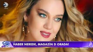 Merve Kayacan Kanal D Magazin Göster [upl. by Anyl971]